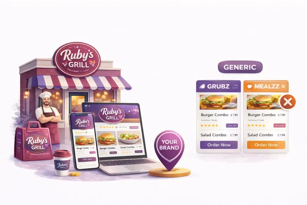 Merchant dashboard showing customer data and order history.