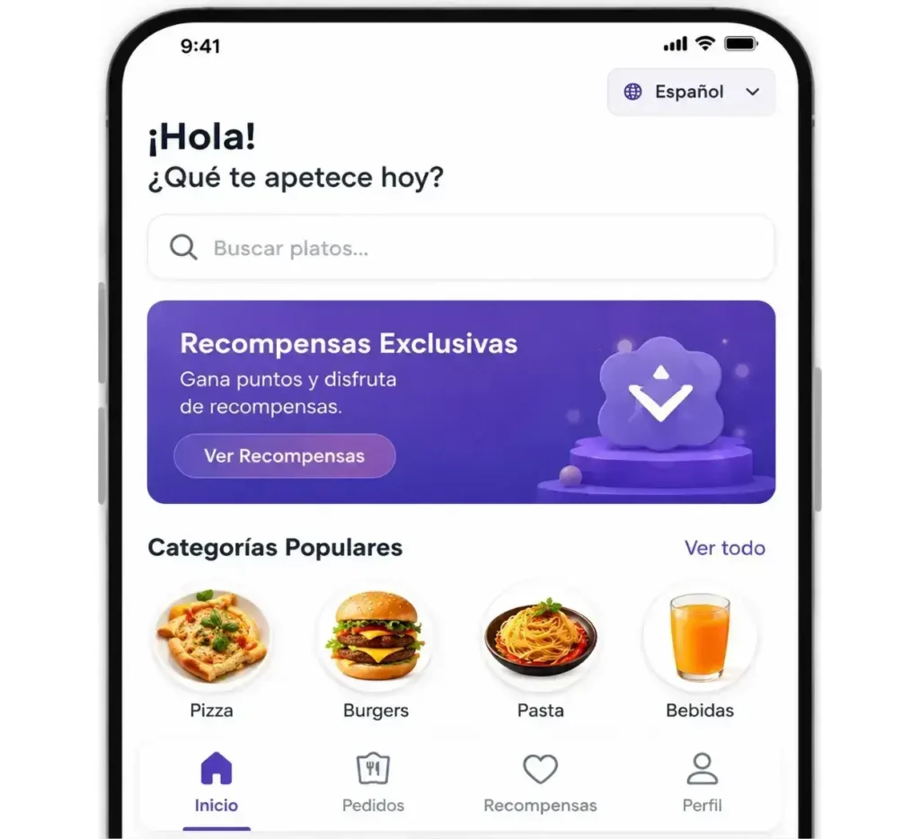 Multi-Language Support Customer App