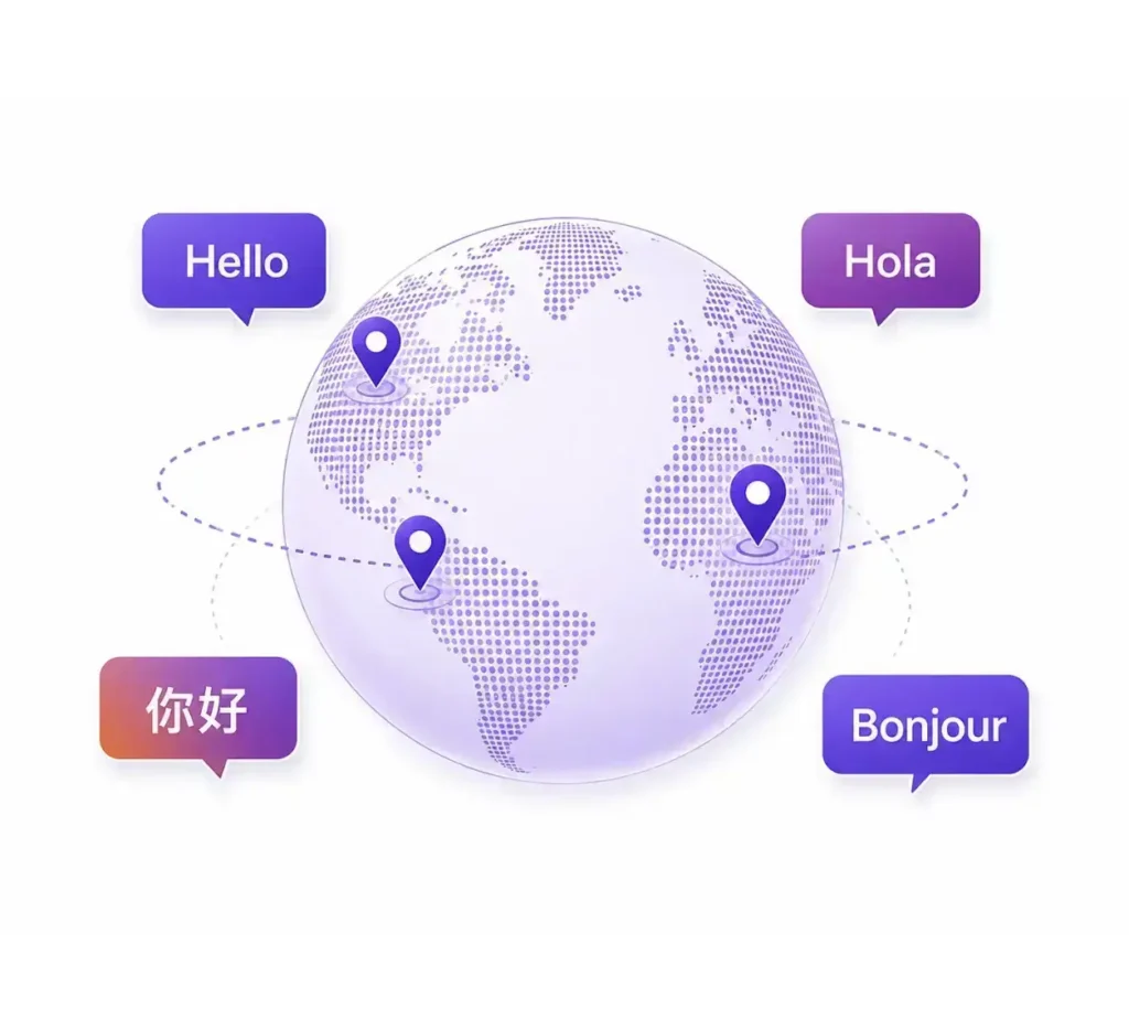 Multi-Language Support Guest Reach